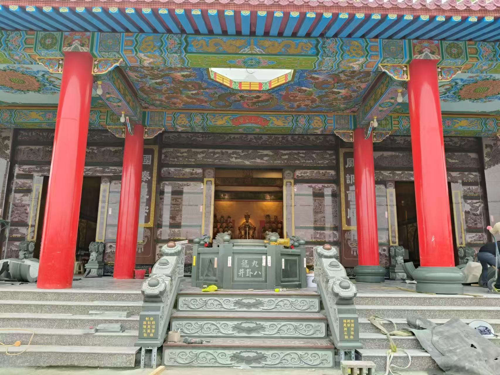 Selskapet fullfører Mazu Temple Project, uttrykker takknemlighet med spesiell gave