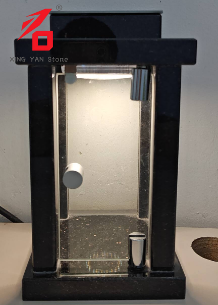 Kirkegård LED-lampe med solcellepanel