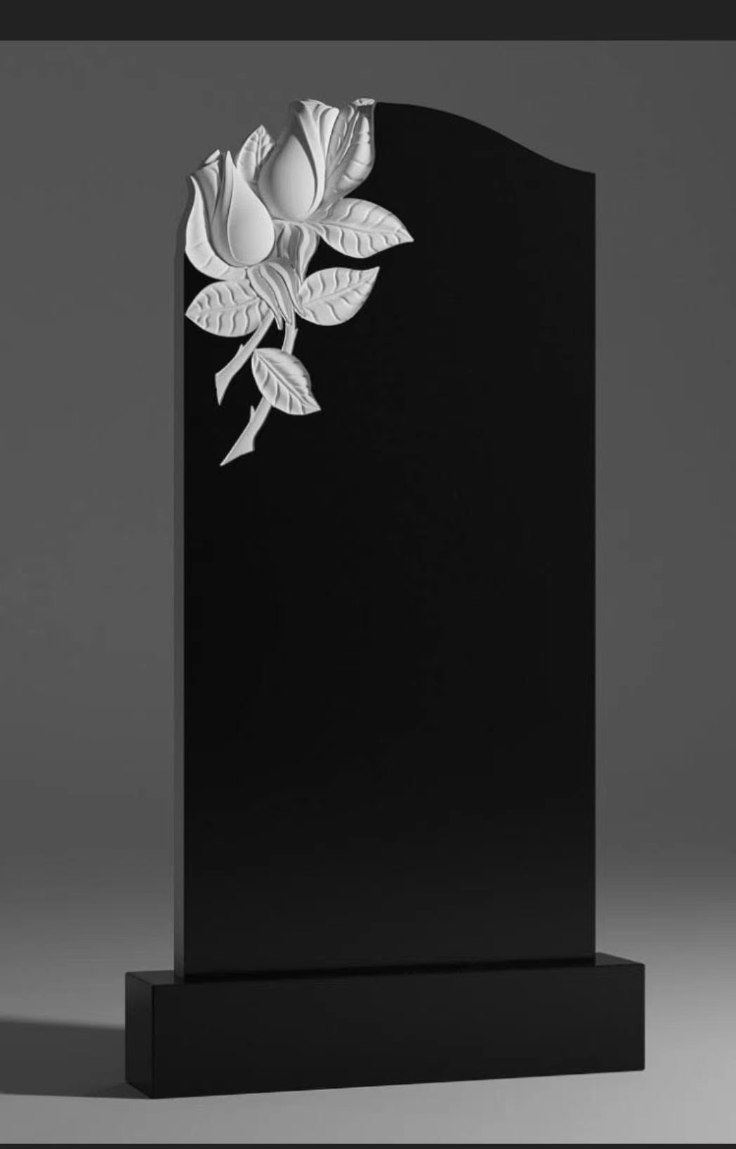 Kina Xingyan Art Relief Rose Tombstone