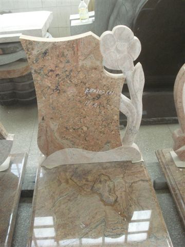 Kina Xingyan Huayang Sculpture Art Stone Carving Tombstone
