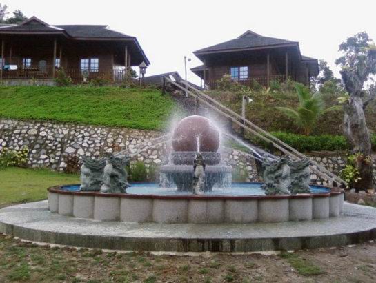 Kina Xingyan Stone Carving Feng Shui Ball Fountain (Dragon Pattern)