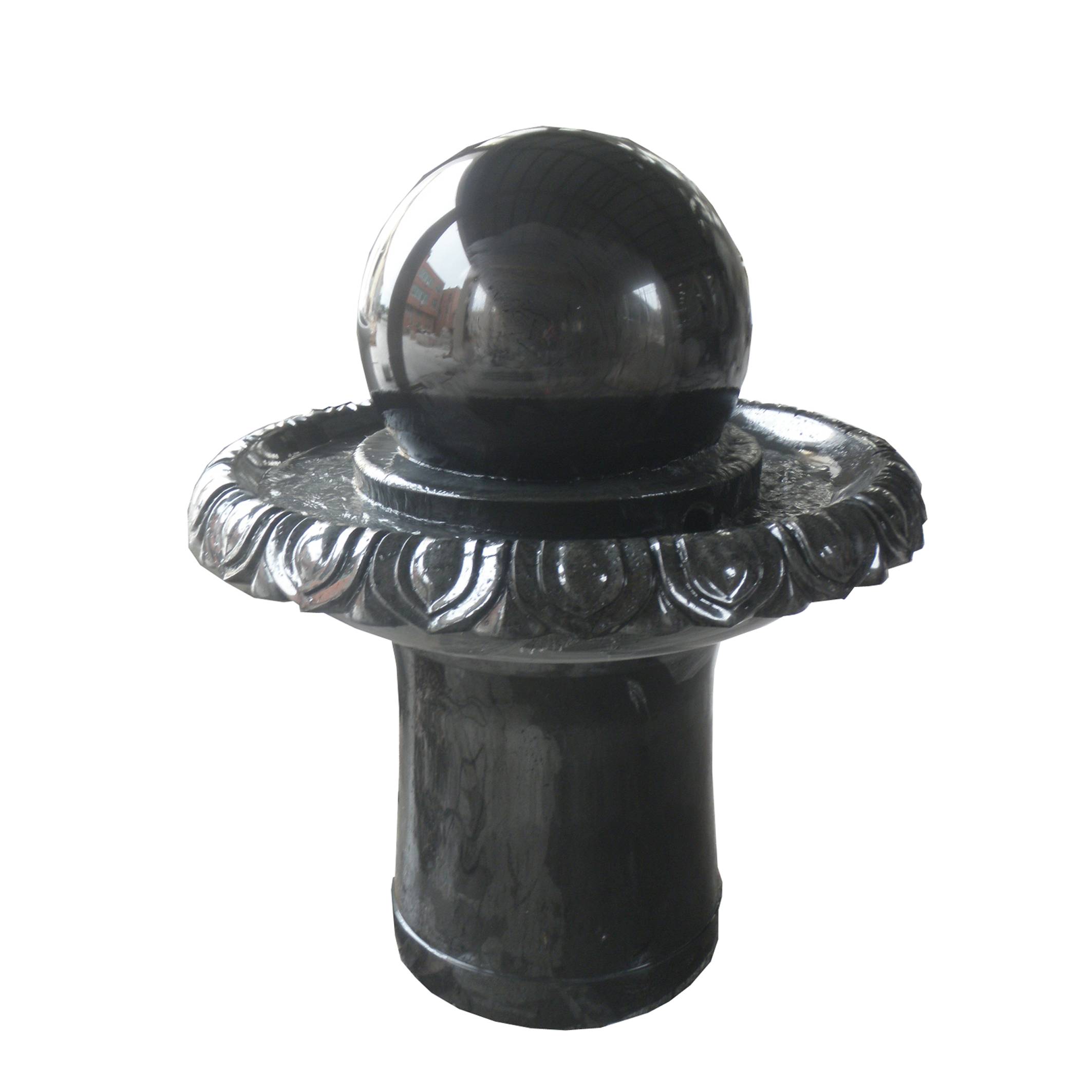 Granitt Garden Ornament Rolling Ball fontene