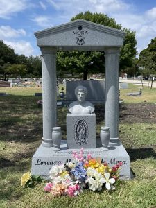 Xingyan tilpasset Tombstone, Western-stil Family Memorial Stone Monument
